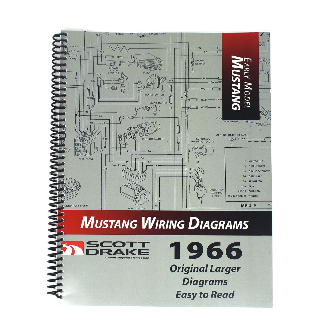 Buch Wiring Diagram 66 - Schaltplan Groß