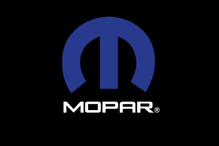 Kotflügelschoner mit - Mopar - Logo, Stück