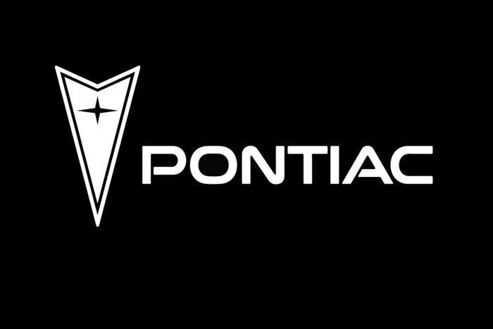 Kotflügelschoner mit - Pontiac - Logo, Stück