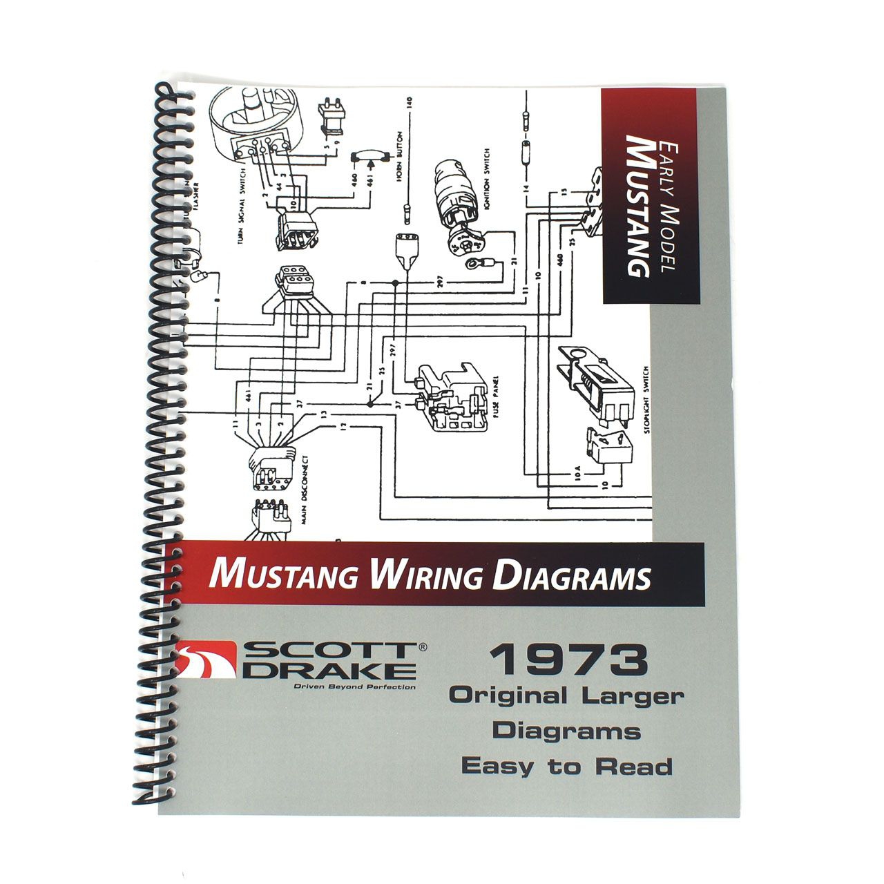 Buch Wiring Diagram 73 - Schaltplan Groß