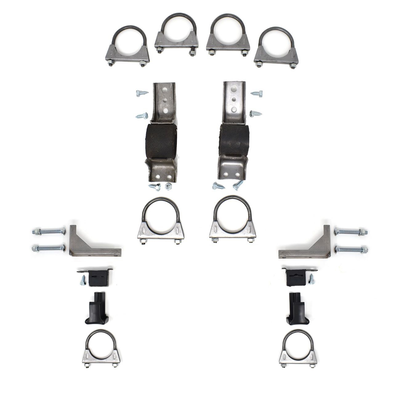 Befestigungssatz 2-1/4 Zoll Doppelrohr, 260-302cui, 65-66