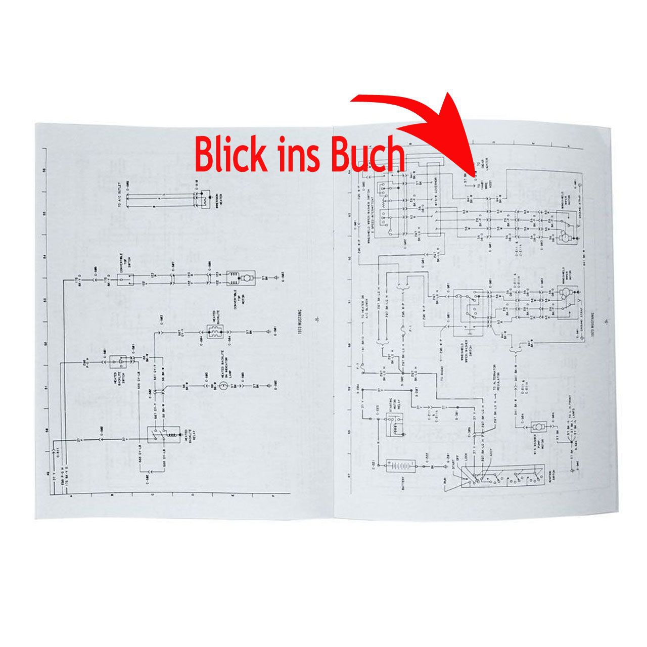 Buch Wiring Diagram 73 - Schaltplan