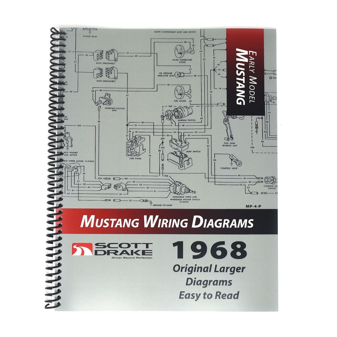 Buch Wiring Diagram 68 - Schaltplan Groß