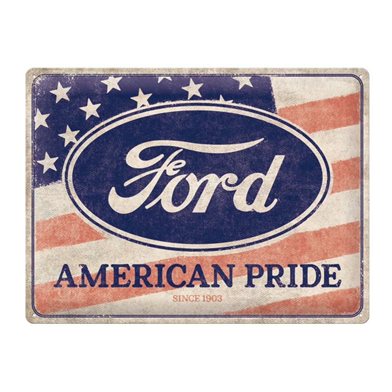 Blechschild Ford American Pride