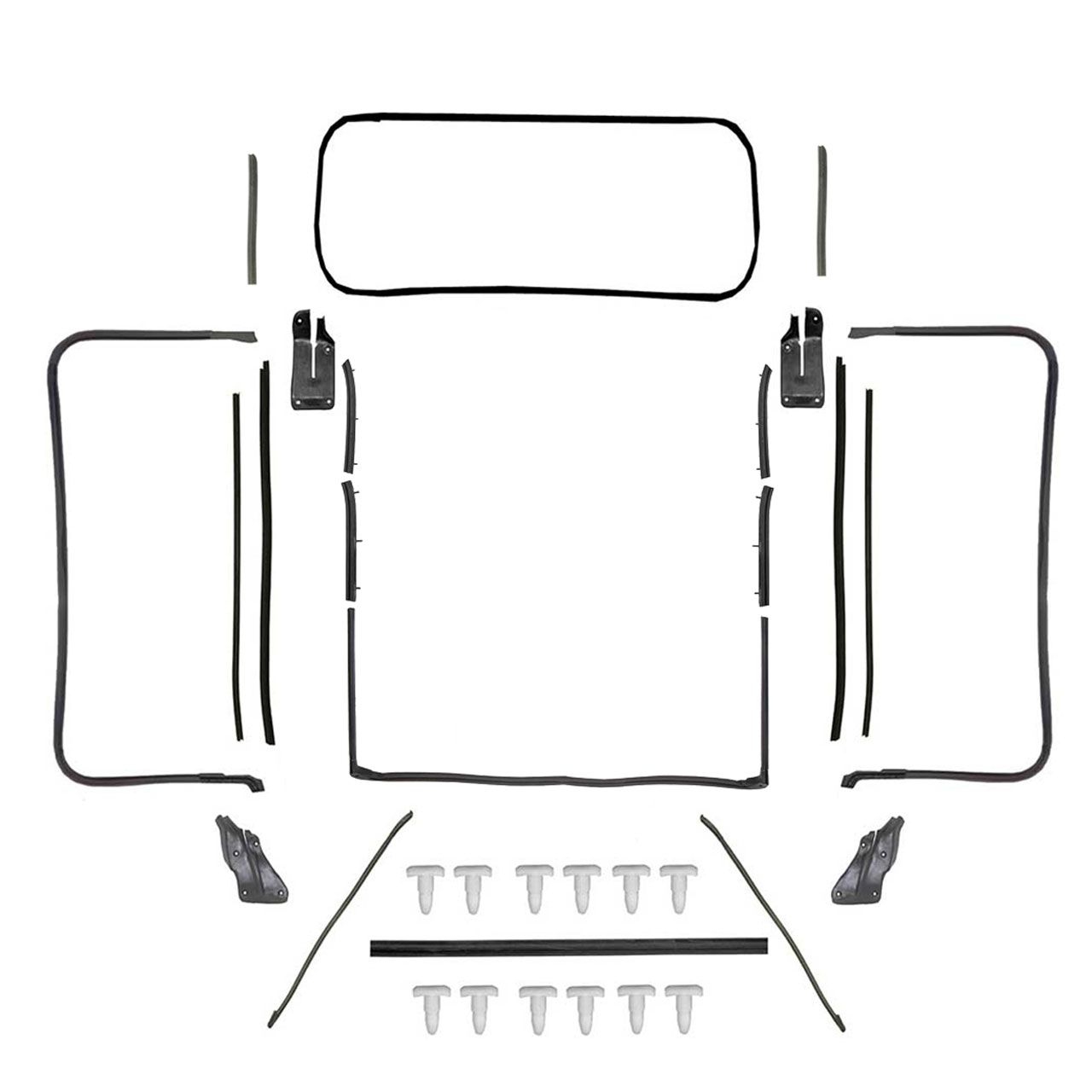Dichtungsset Karosserie für 71-73 Cabrio