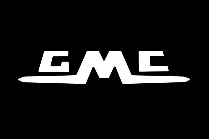 Kotflügelschoner mit - GMC - Logo, Stück