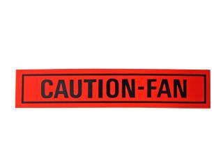 Datenaufkleber, Caution Fan,  68-73