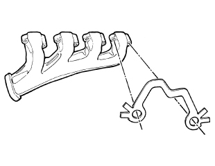 Sicherungsbleche Krümmerschrauben, 65-68, 289-302