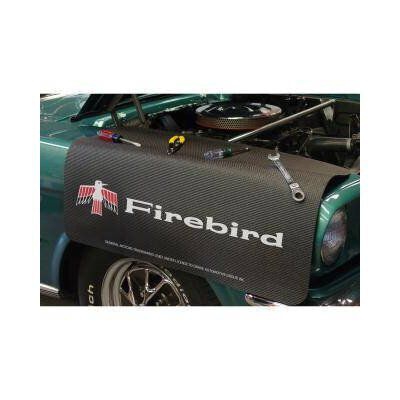 Kotflügelschoner mit - Firebird - Logo, Stück