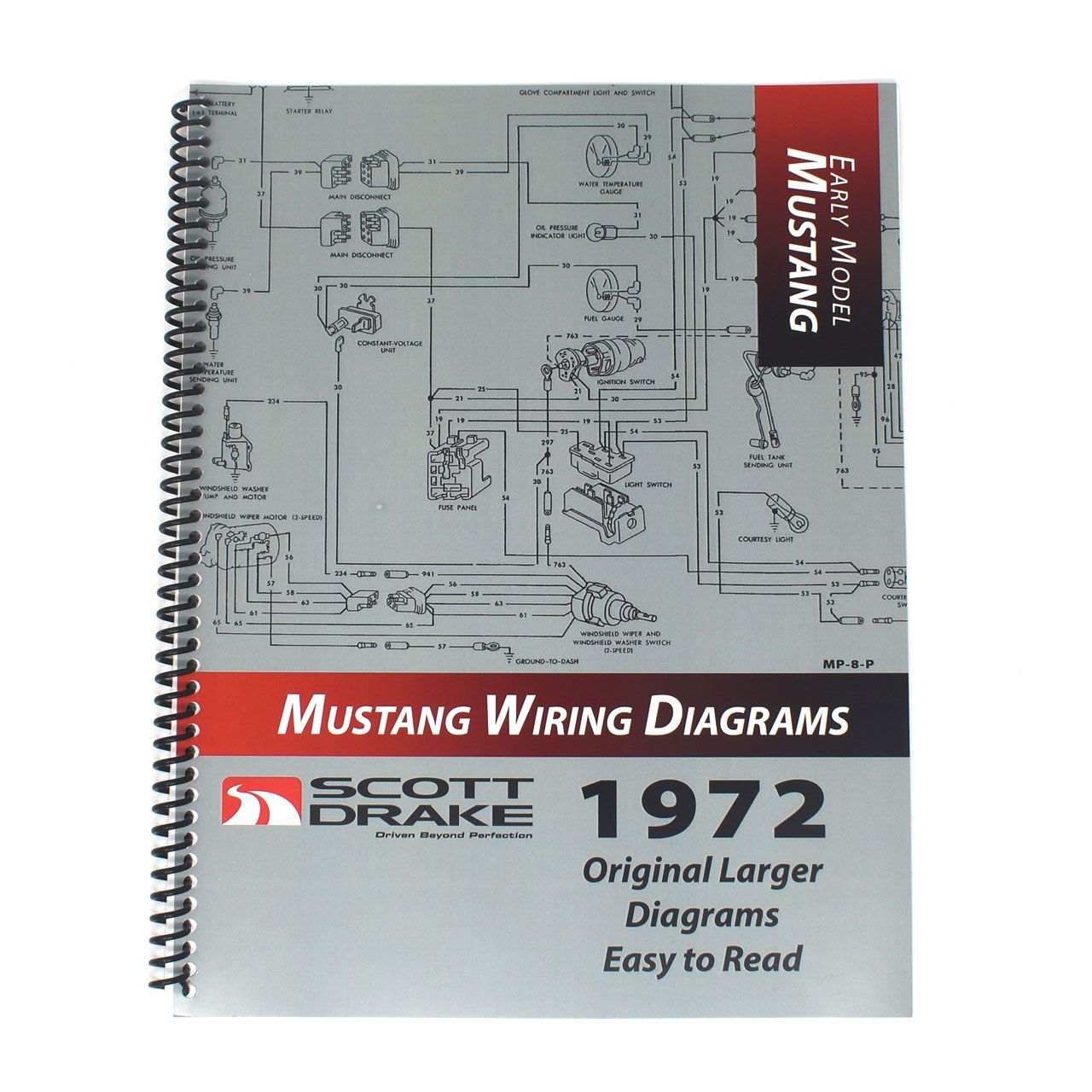 Buch Wiring Diagram 72 - Schaltplan Groß