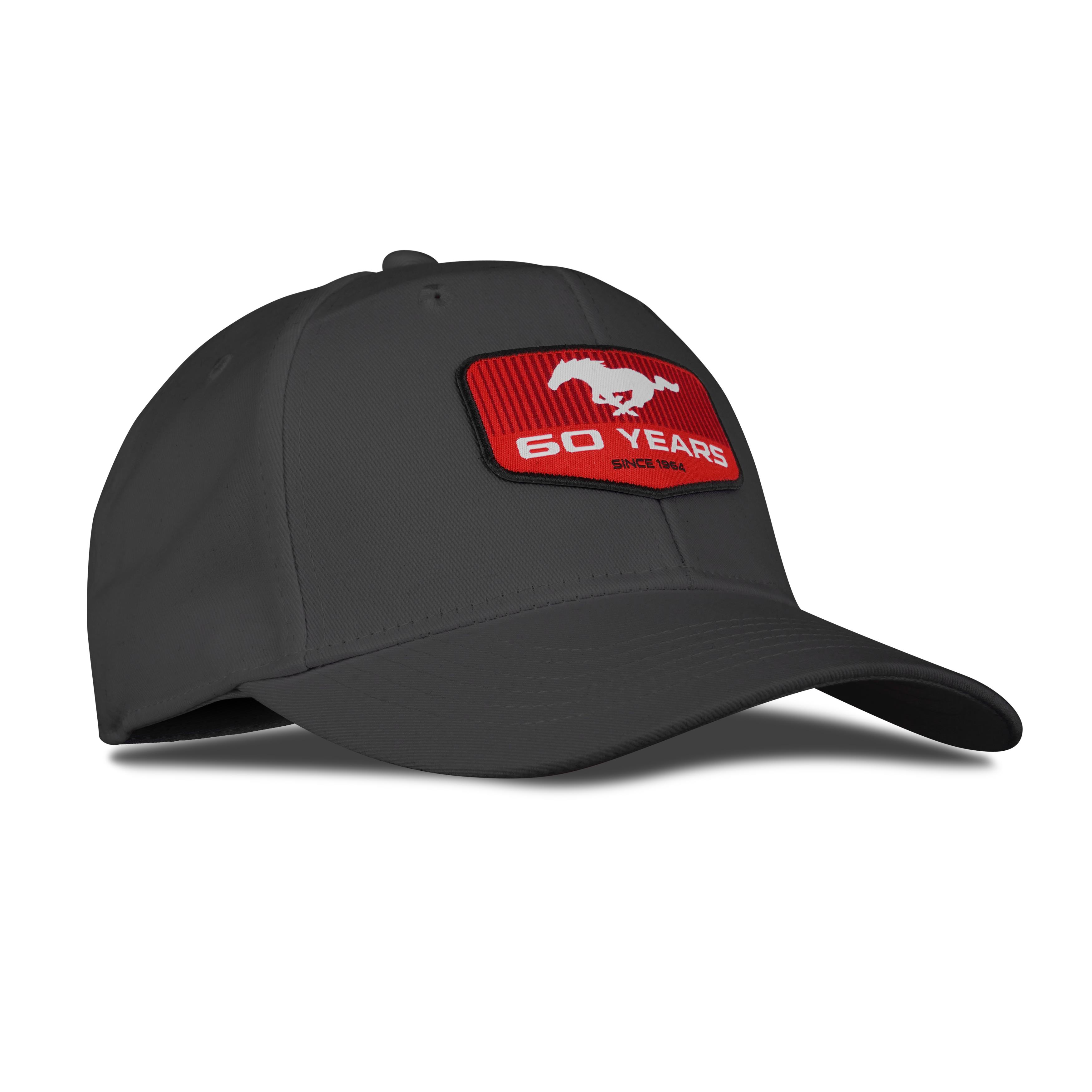 Ford Mustang 60. Years Baseball Cap, Grau