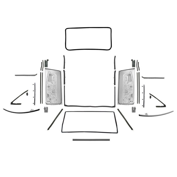 Dichtungsset Karosserie für 65-66 Cabrio