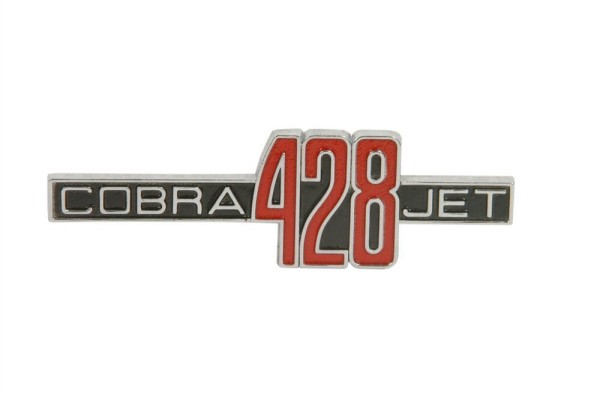 Kotflügelemblem "428 Cobra Jet", 69-70 GT500